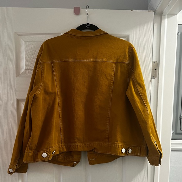 ModClot mustard yellow jean jacket - Picture 3 of 5